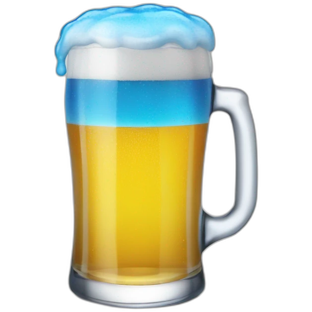 blue-man-drink-bier emoji