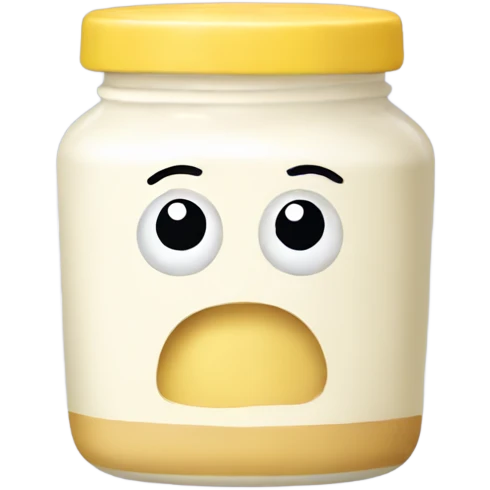 Mayonnaise pot emoji