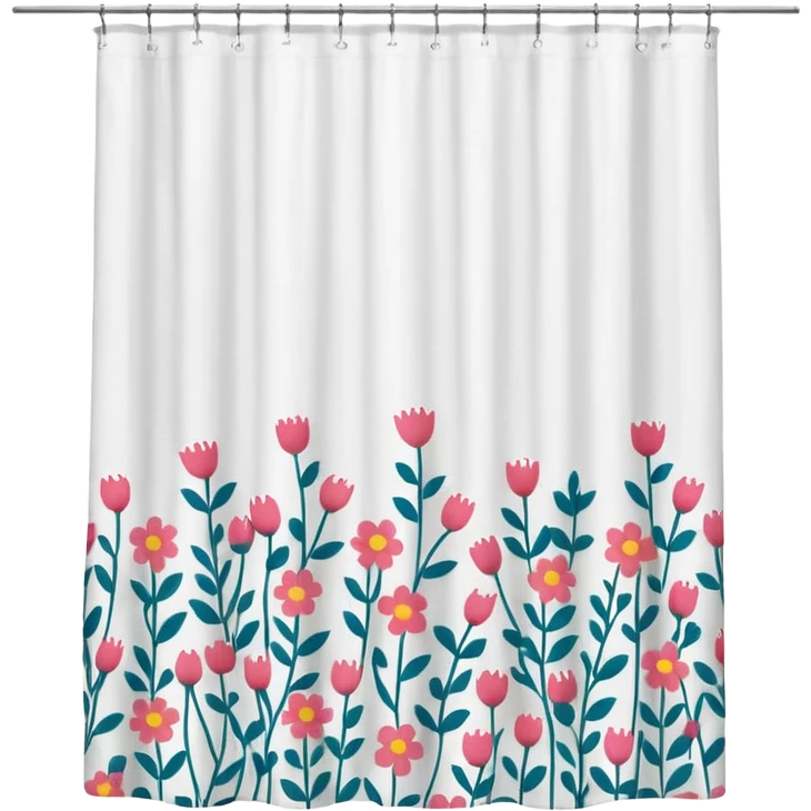 Shower curtain  emoji