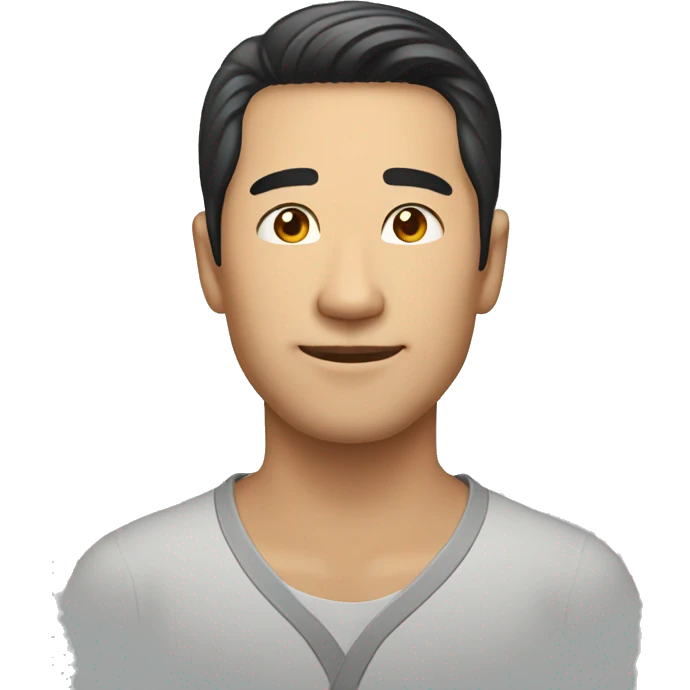 man asian handsome emoji