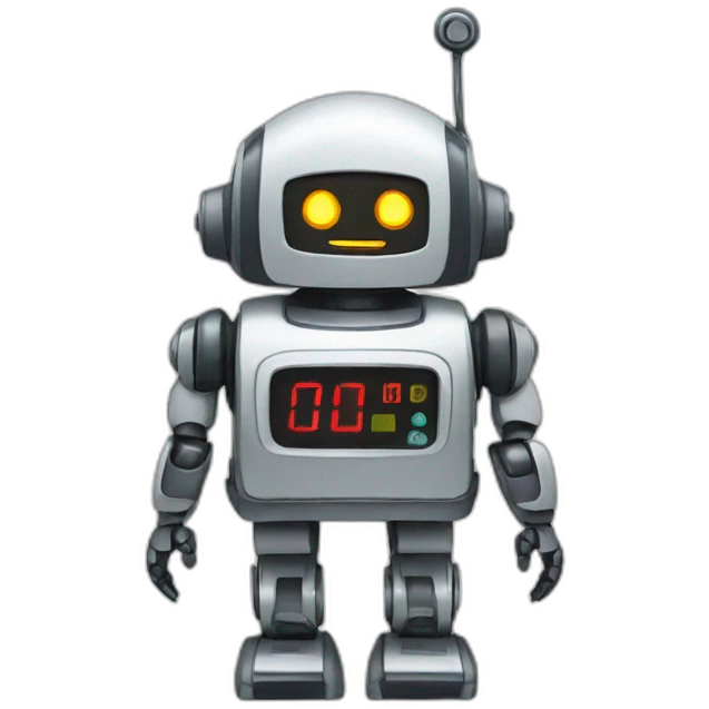 Alarm Robot emoji
