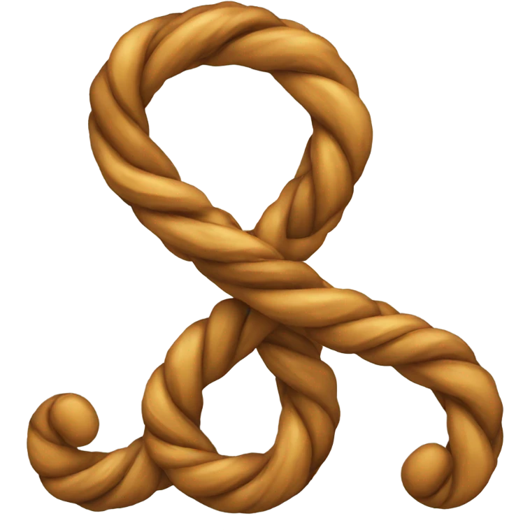 A double twist  emoji
