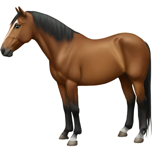 horse painting a pic emoji