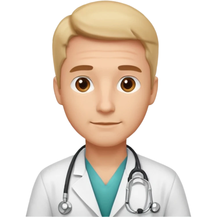 handsome doctor emoji
