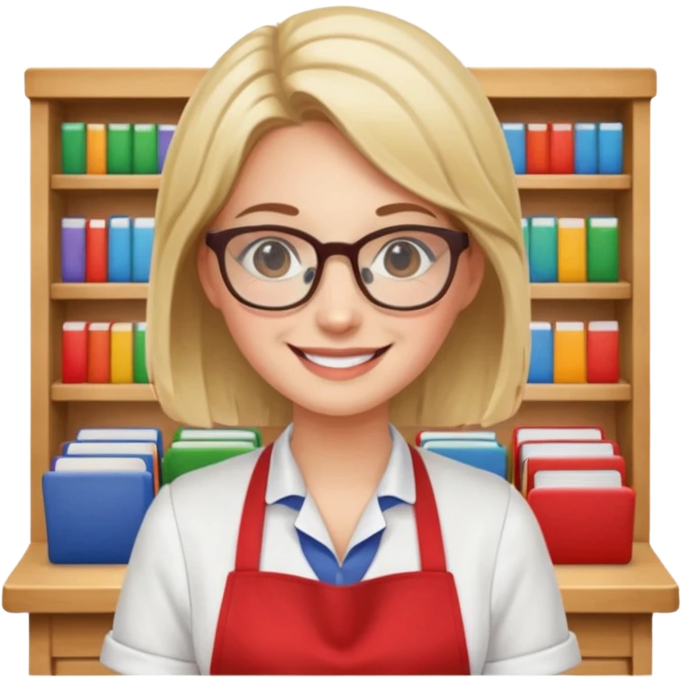 Bookstore Clerk woman emoji