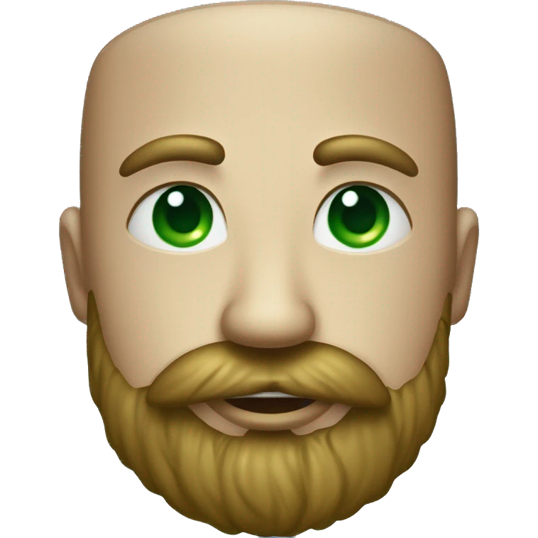 Homme cheuveu boucle aux yeux vert avec une barbe qui fait un bisous avec un coeur emoji