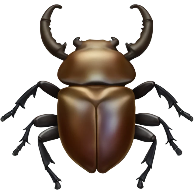 Rhinoceros beetle emoji