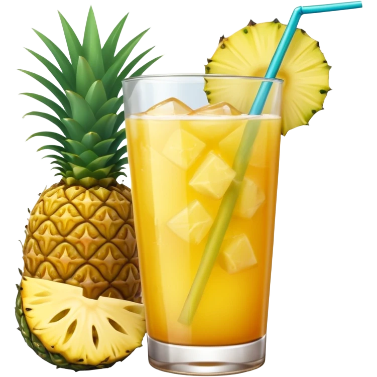 Tropical drink simple emoji