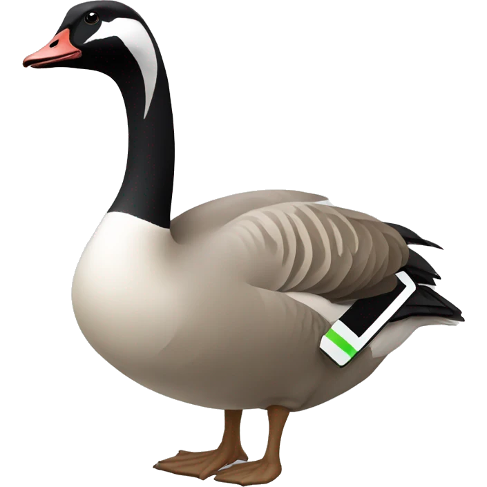 canadian goose playing xbox emoji