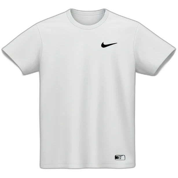 white nike by you T-shirt emoji