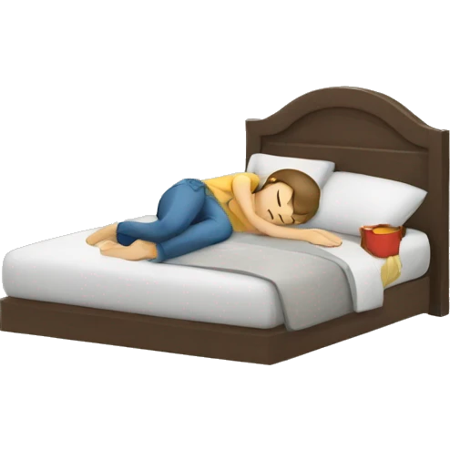 tourist sleep emoji