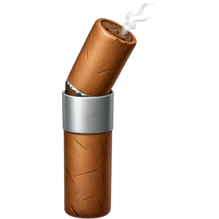 a secret cigar emoji