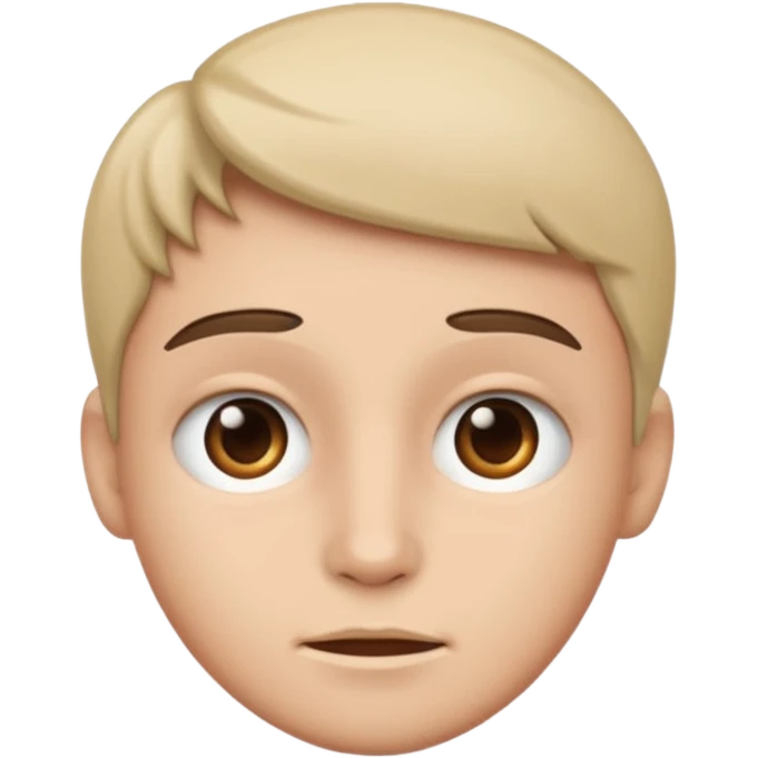 Tête naté  emoji