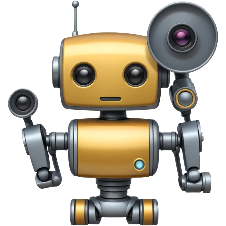 cameraman robot emoji