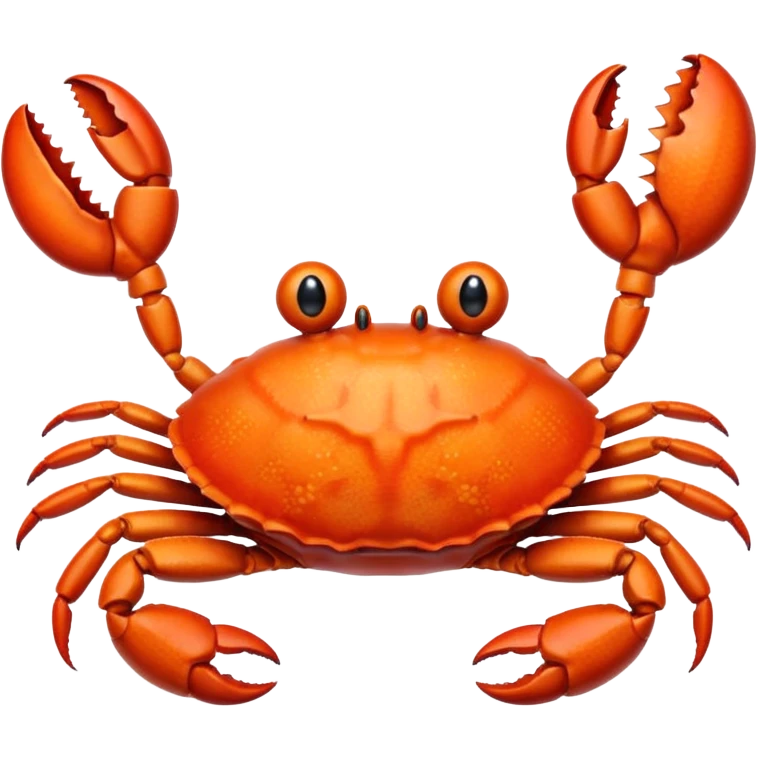A crab with maracas emoji
