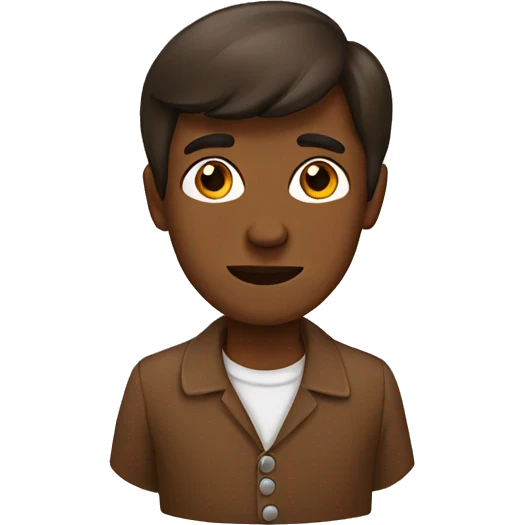 Brown British emoji
