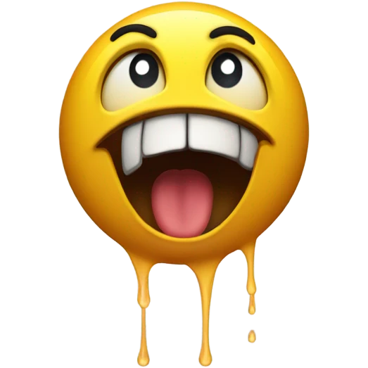 scared shaking sweating round yellow emoji emoji