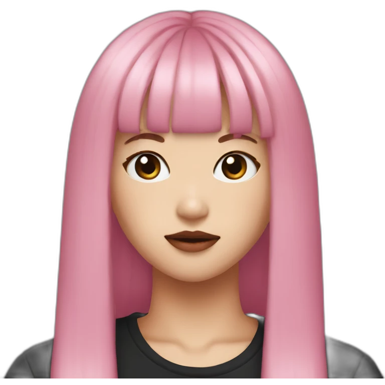 Lisa from blackpink emoji