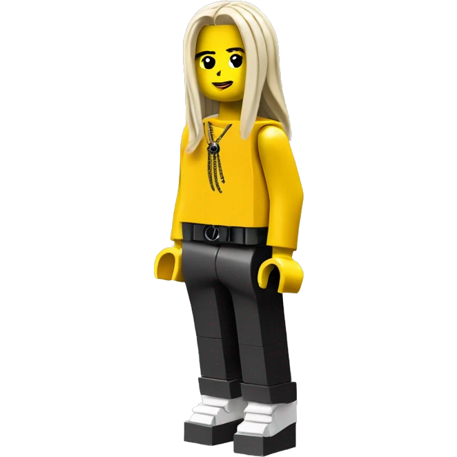 BILLIE EILISH lego full body emoji