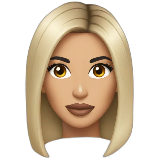 Kim Kardashian emoji