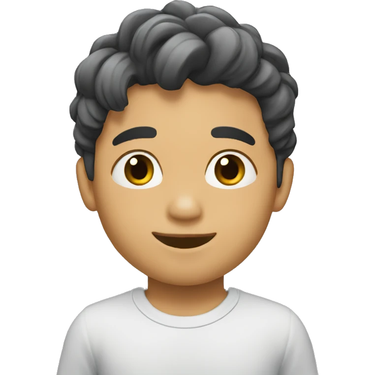 NIÑO PELO CLARO emoji