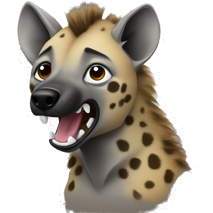 Hyena emoji