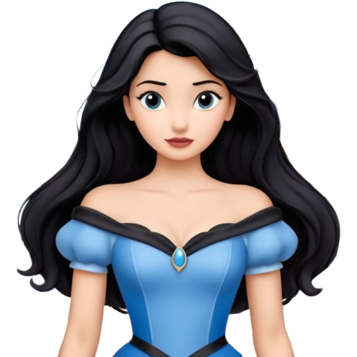 Quiero que crees una imagen donde este el castillo de Disney y por detrás o delante pon a 4 chicas: una con el pelo largo rizado marrón , otra con el pelo muy corto negro, como un chico, otra con el pelo mediano liso marrón con ojos azulesy otra con el pelo negro largo liso . Todos son color carne.  emoji