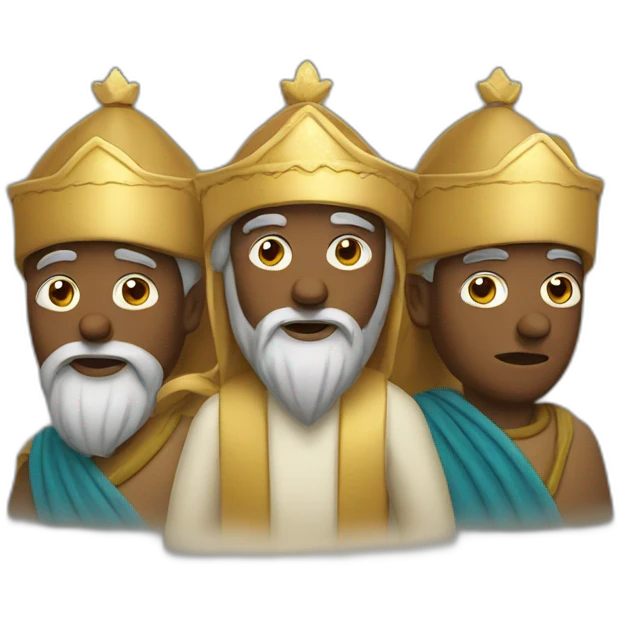 three wise men emoji