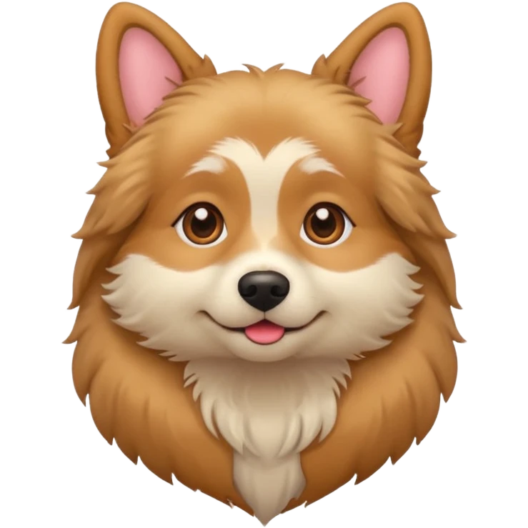 Dog with heart eyes emoji