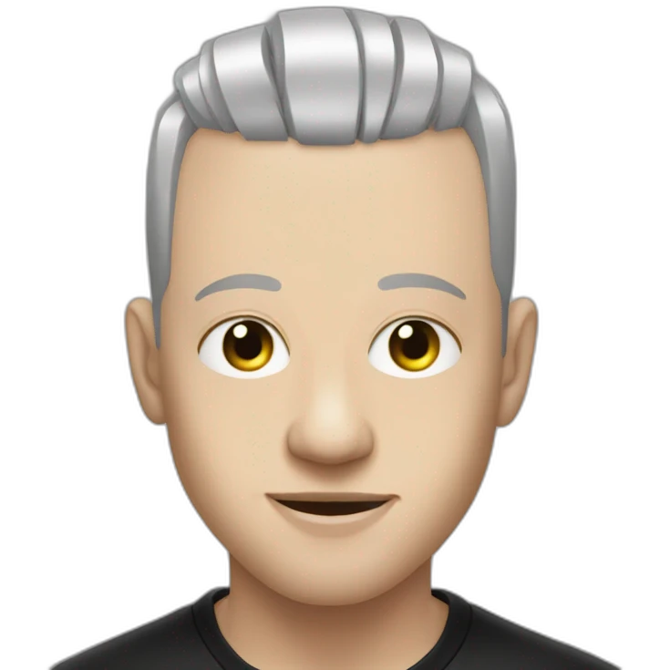 Haired oxxxymiron emoji