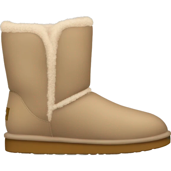 Uggs beige  emoji