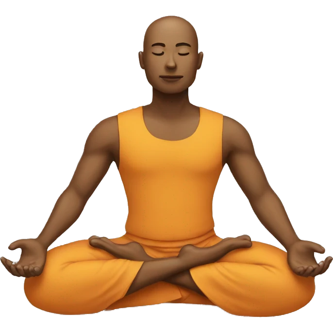 Meditation emoji
