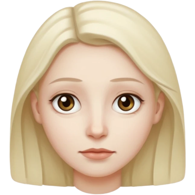 Calm outside crazy inside emoji