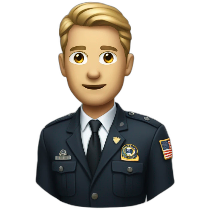 glowing cia agent emoji