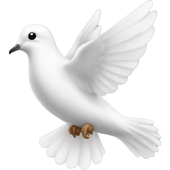Dove of peace emoji