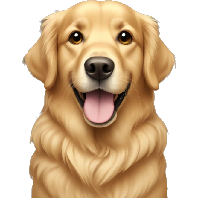 Golden retriever  emoji