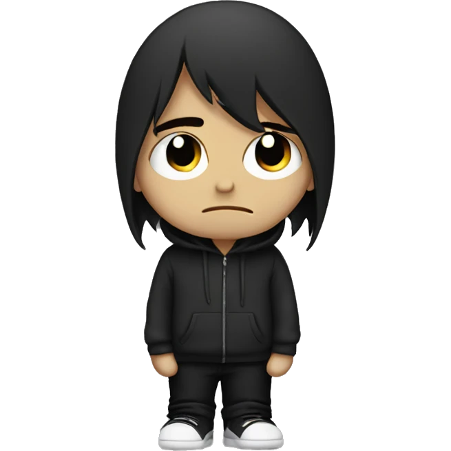 Sad emo emoji