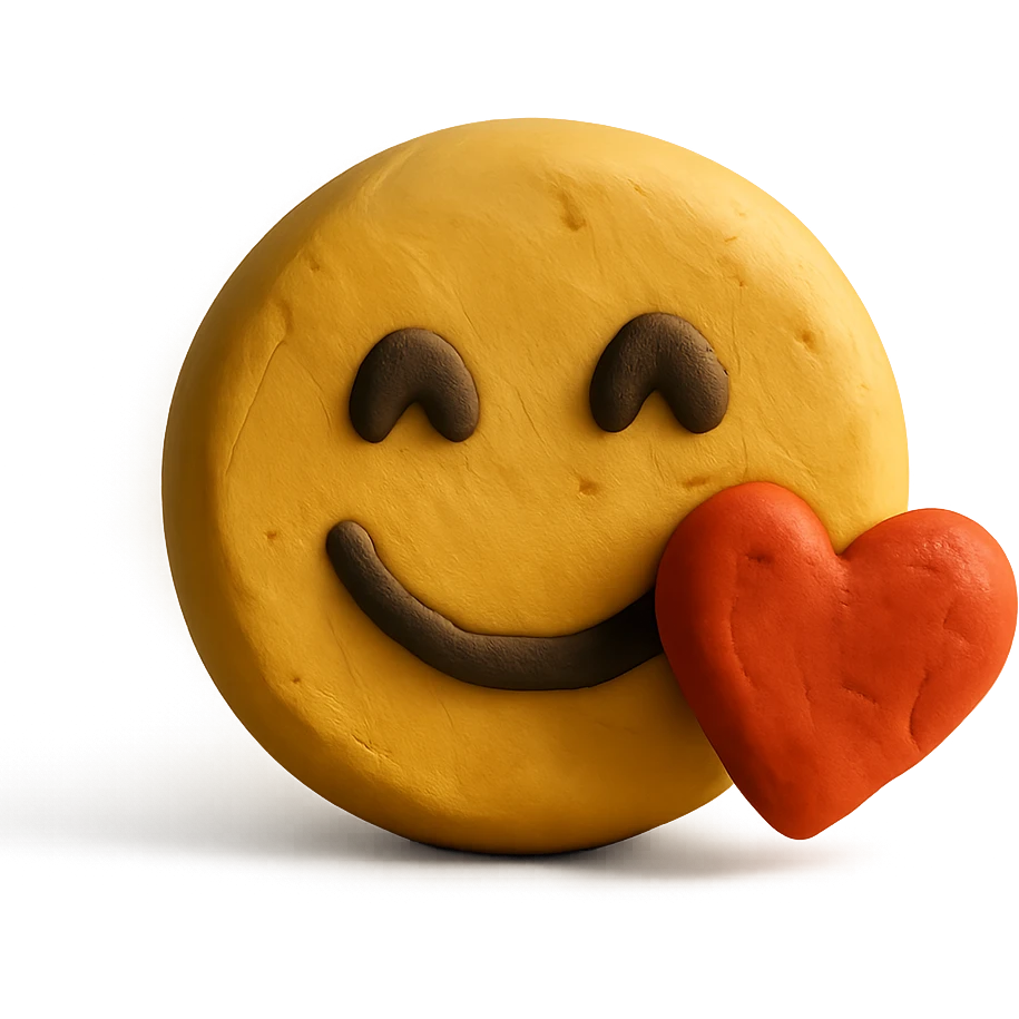 smiling face with heart emoji