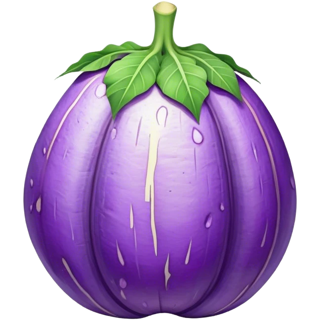 Taro fruit emoji