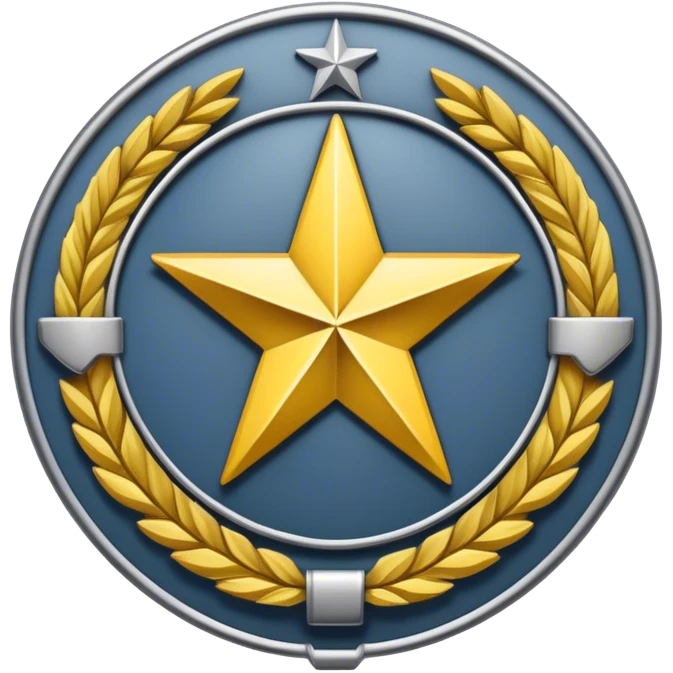 sketch of a military badge
 emoji