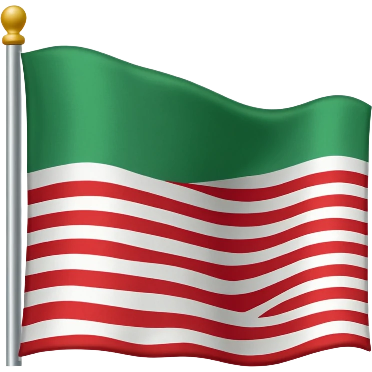 Drapeau tchétchène emoji