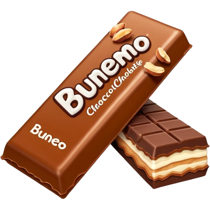 kinder bueno emoji