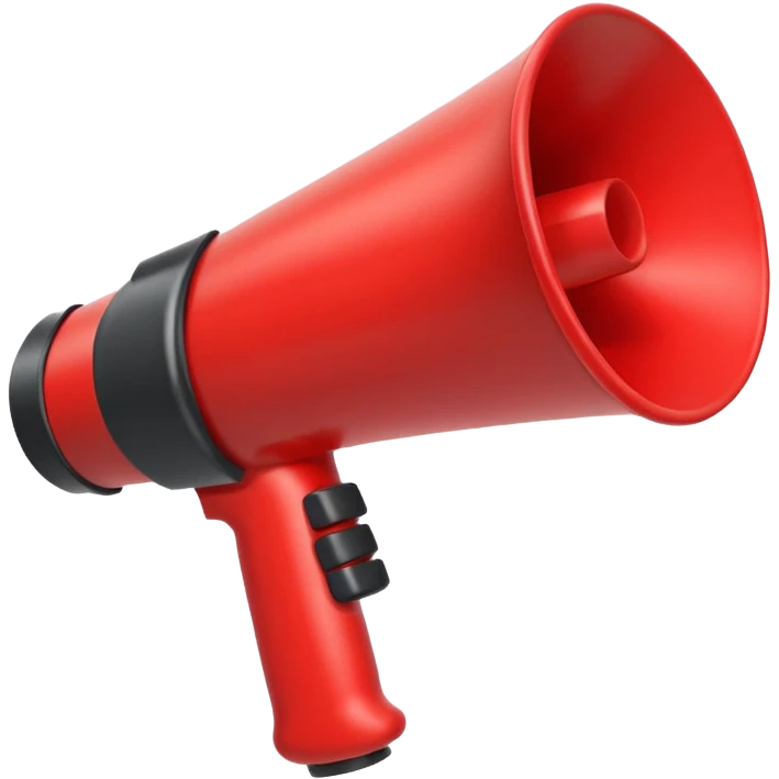 Megaphone emoji