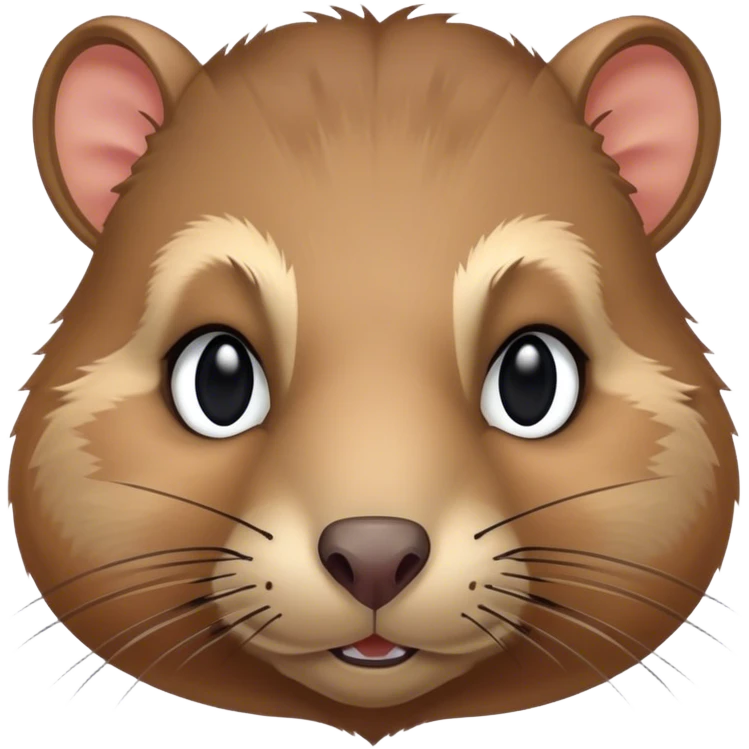 Elon Musk as a muskrat emoji