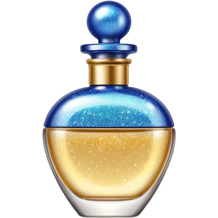 Pretty aesthetic soft beautiful gorgeous shiny sparkly glittery shimmering smooth perfume bottle  emoji