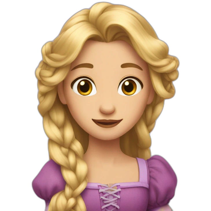 Raponzel emoji