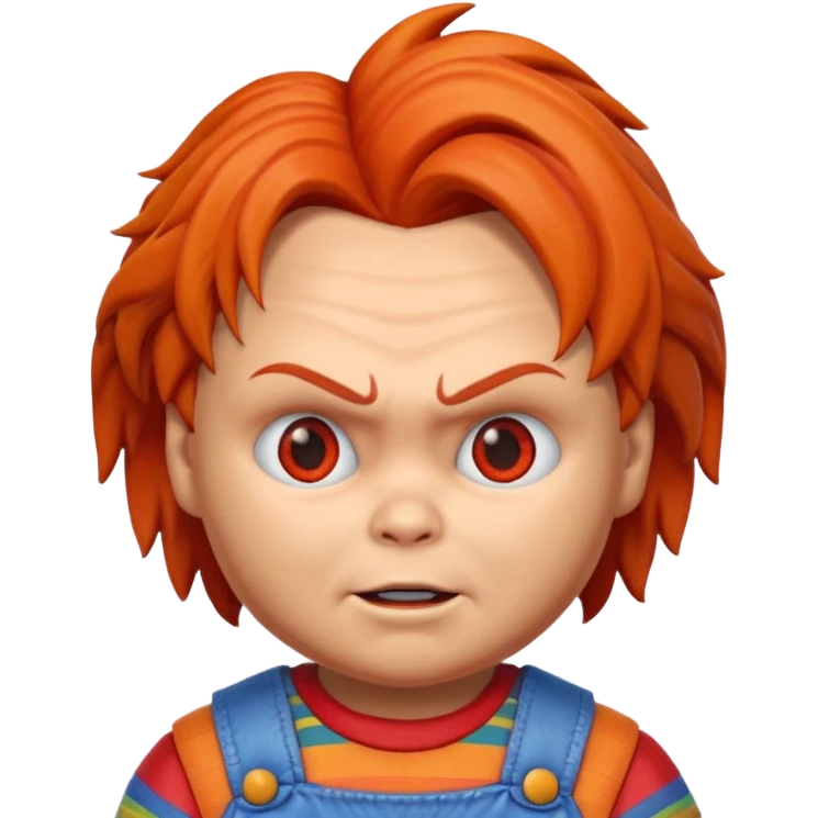 Un emojin de chuky emoji