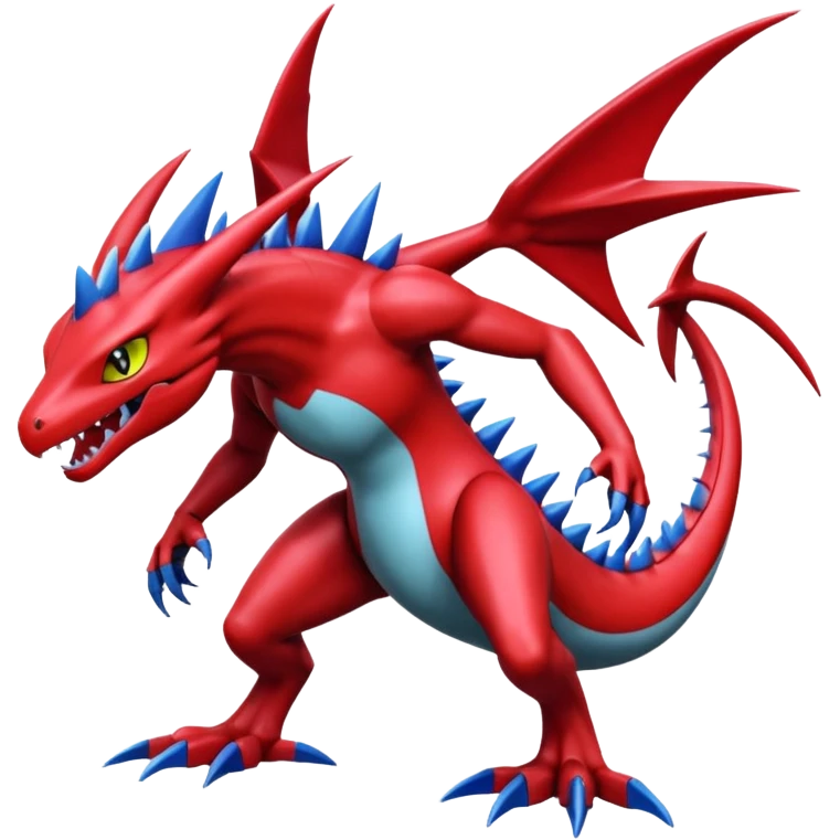 Scizor-Salamence-Garchomp-Pokémon-Digimon-Fakémon-hybrid-fusion-creature emoji