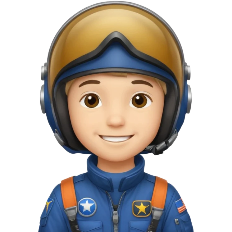Kid pilots emoji