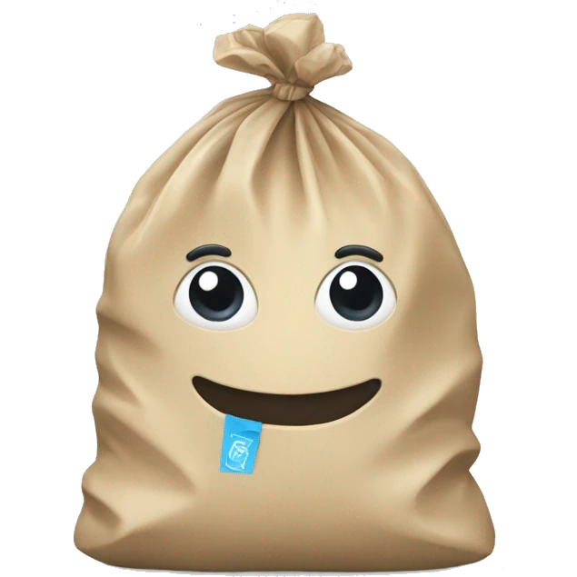 Plastic bag emoji